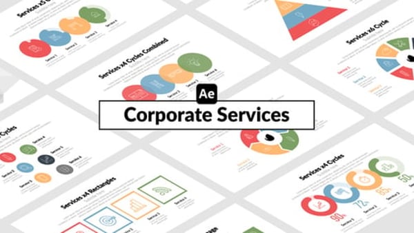 Corporate Services - Modern Business Service Presentation Animation Template