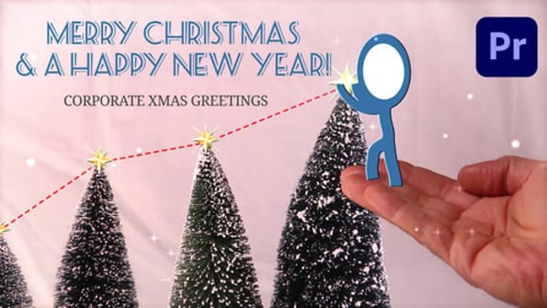 Corporate Xmas Holiday Greeting