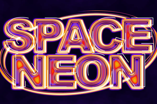 Cosmic Glow Text Effect
