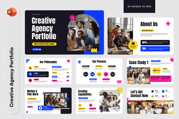 Creative Agency Portfolio Powerpoint