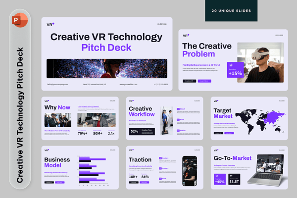 Creative VR Technology Deck Powerpoint