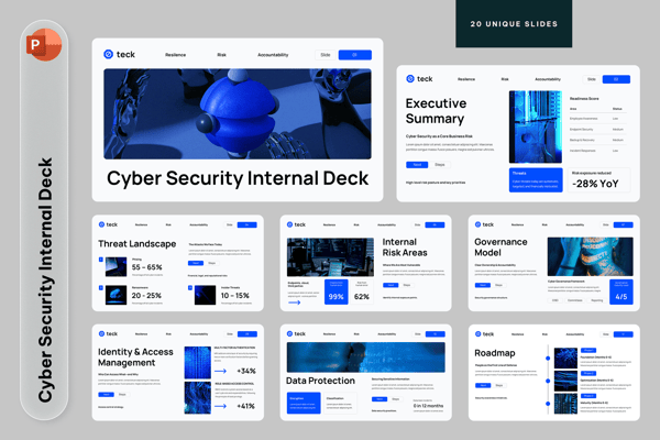 Cyber Security Internal Deck Powerpoint