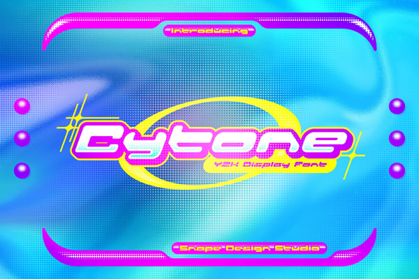 Cytone - Y2K Font
