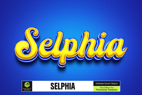 Selphia Text Effect