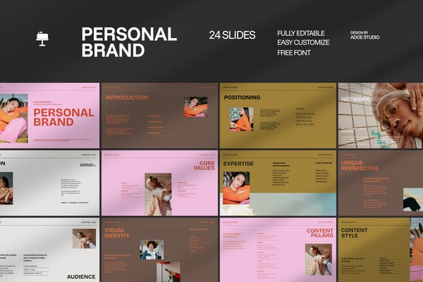 Personal Brand Deck Keynote