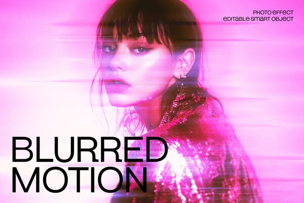 Blurred Motion Photo Effect