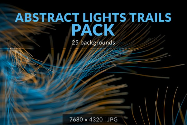 Abstract Lights Trails Pack