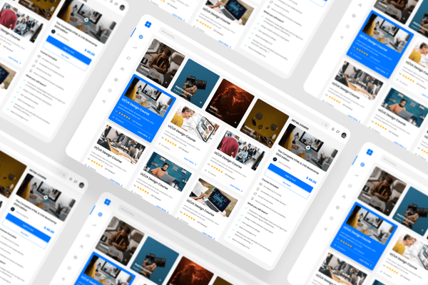 Course Dashboard UI Kit