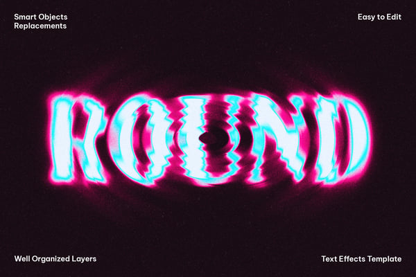 Warp Text Effect
