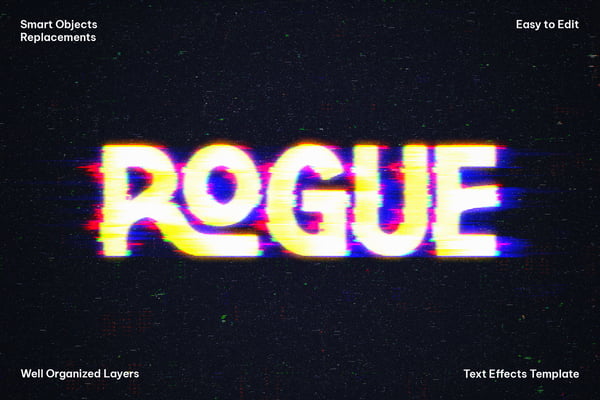 Glitch Text Effect