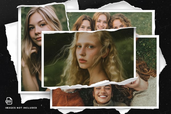 Photos Collage PSD Templates 2