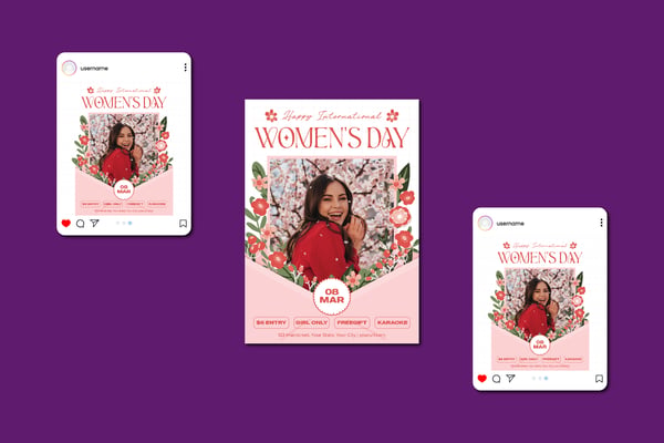 Womans Day Flyer