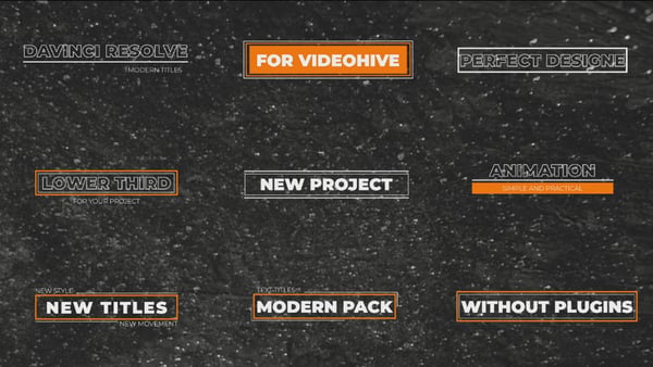 Simple Lower Thirds  DR