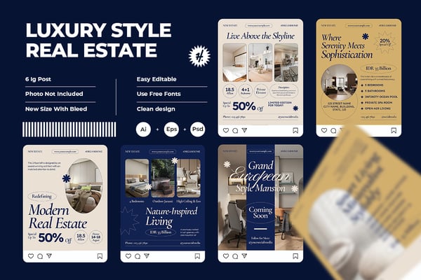 Real Estate Luxury Instagram Post