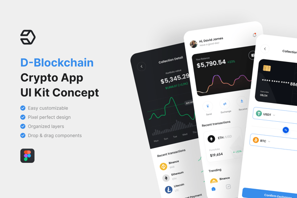 D-Blockchain_Crypto App UI Kit