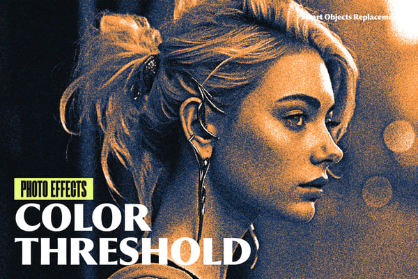 Color Threshold Photo Effect