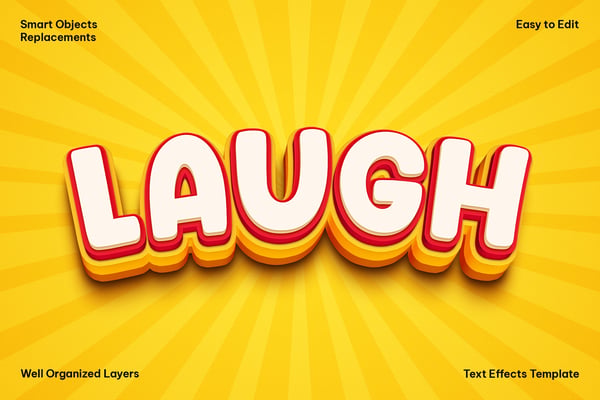 Laugh Text Effect