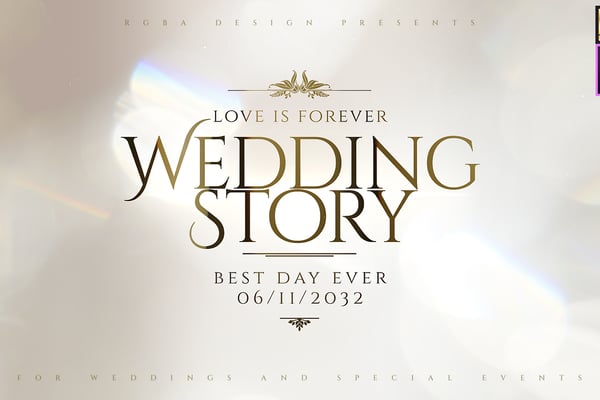 Wedding Story | Slideshow 4K