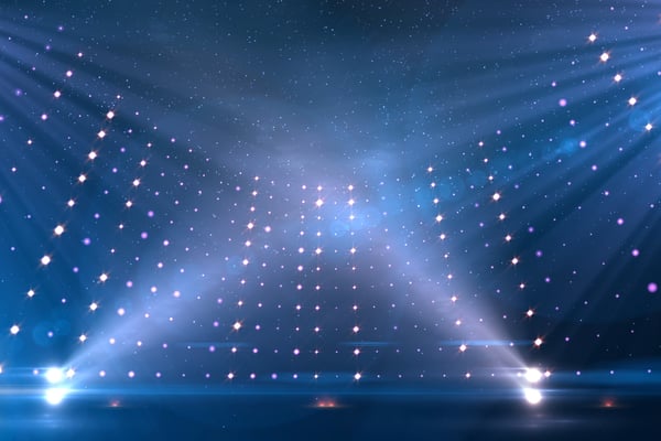 Blue Stage | Video In Loop