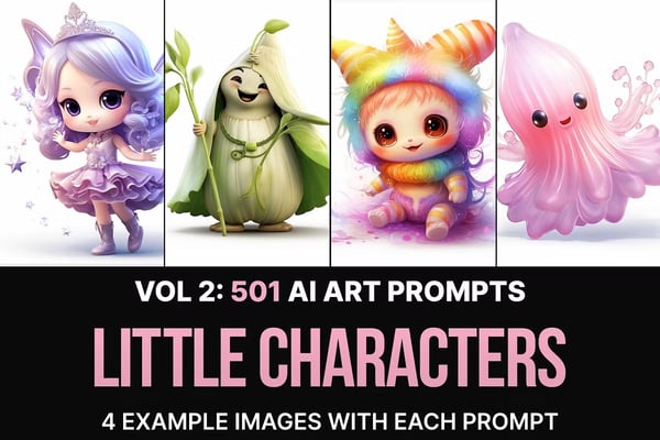 501 Little Character Prompts: Vol 2