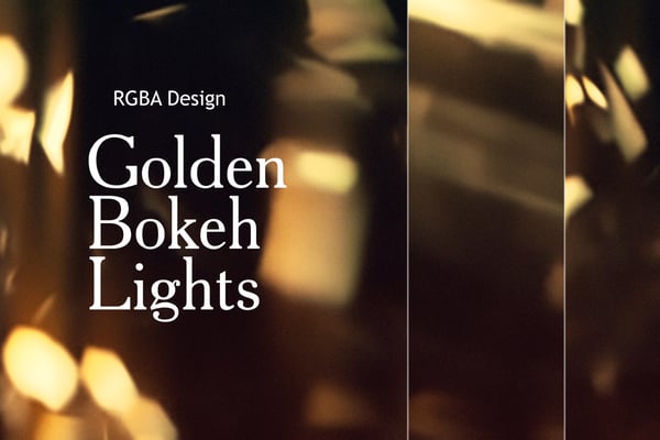 Bokeh Lights Golden Backgrounds | Video In Loop