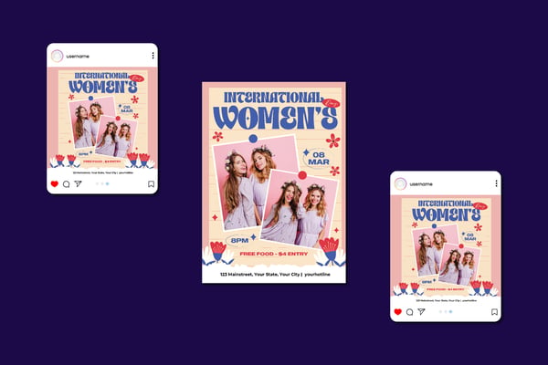 Womans Day Flyer