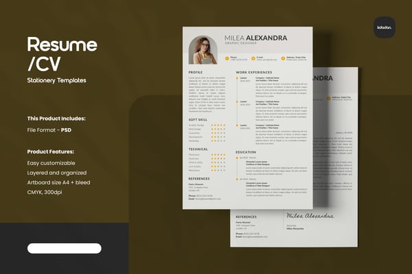 Resume/CV – Vol. 35