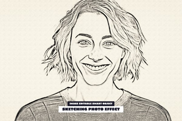 Sketching Photo Effect