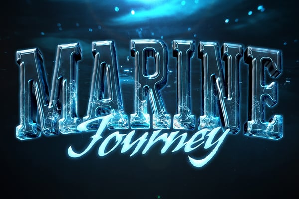 Deep Sea Text Effect
