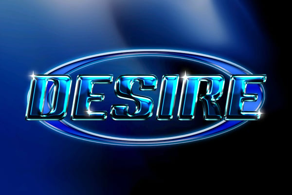Desire Y2K Text Effects