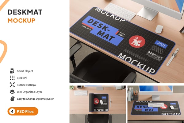 Deskmat Mockup