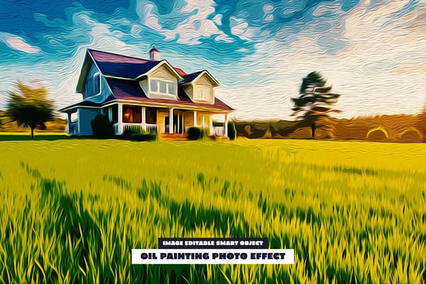 Oil Painting Photo Effect