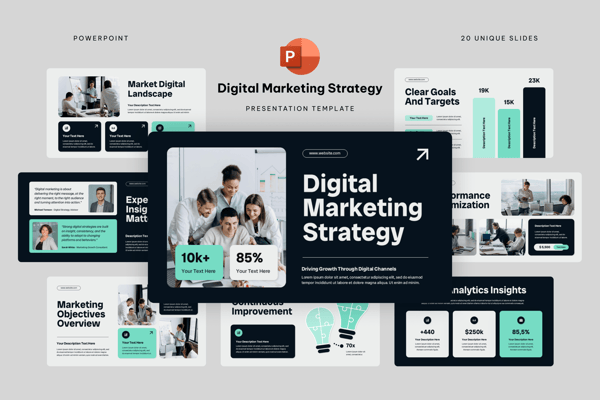 Digital Marketing Strategy Powerpoint
