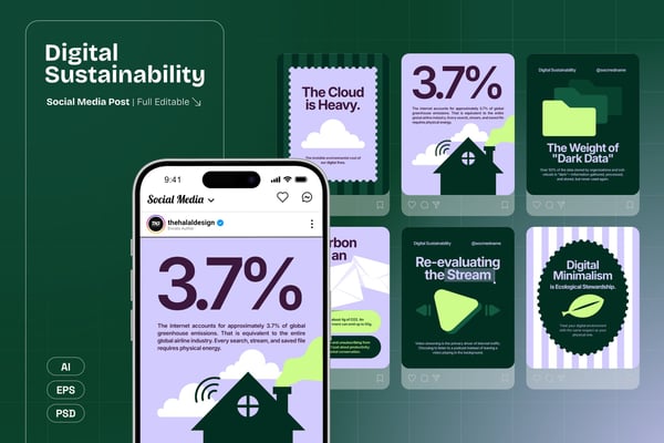 Digital Sustainability - Instagram Post