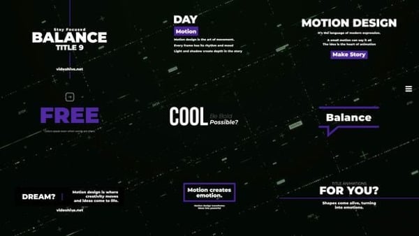 Digital Tech Titles | Text Animation for Premiere Pro