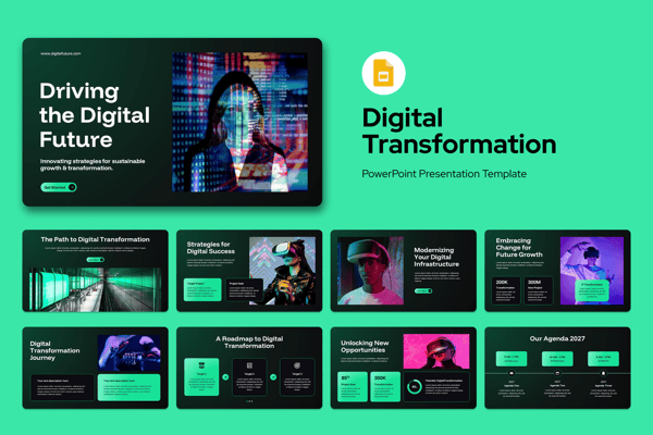 Digital Transformation Google Slides
