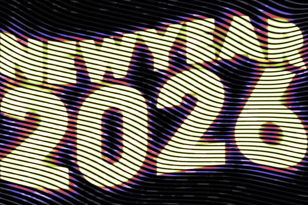 Distort VHS Text Effect