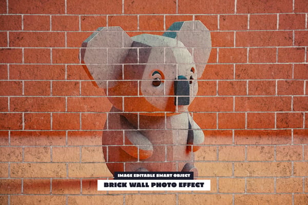 Brick Wall Photo Effect