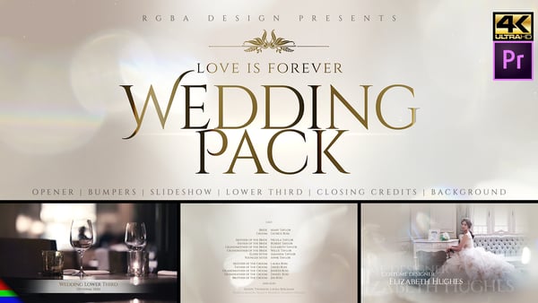 Wedding Pack 4K | White Bokeh 
