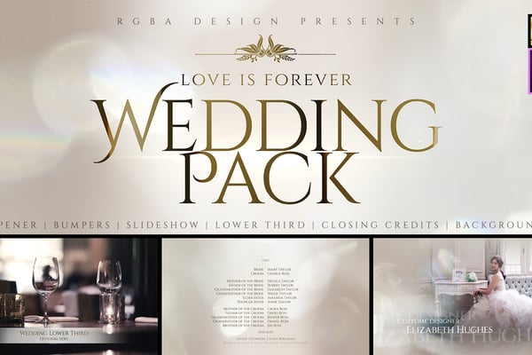 Wedding Pack 4K | White Bokeh 
