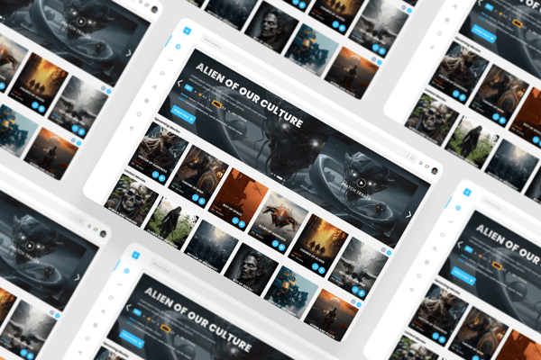 Movies Dashboard UI Kit
