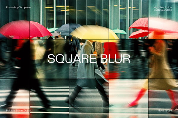Square Blur Photo Effect