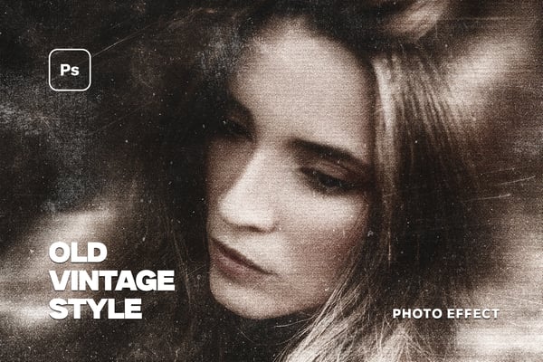 Old Vintage Style Photo Effect