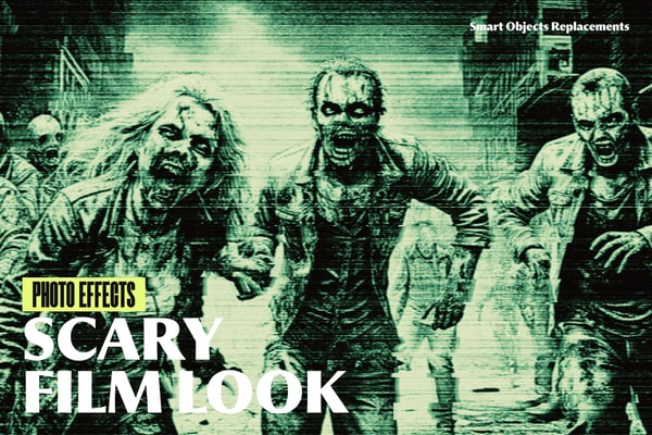Scary Film Look Photo Effect