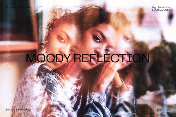 Moody Reflection Photo Effect
