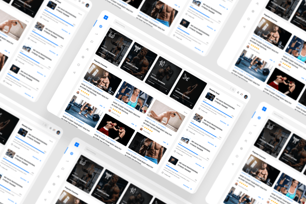 Fitness Dashboard UI Kit