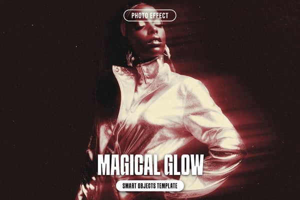 Magical Glow Photo Effect