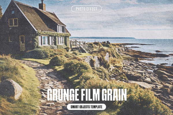 Grunge Film Grain Photo Effect