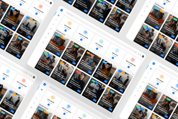 Course Dashboard UI Kit
