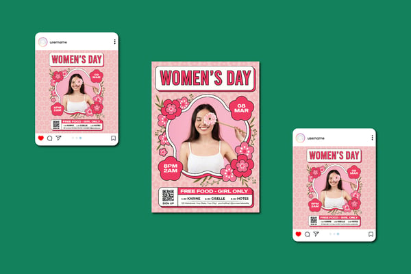 Womans Day Flyer